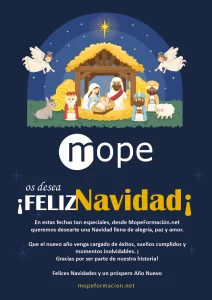 Lee más sobre el artículo La familia mope os desea una Feliz Navidad