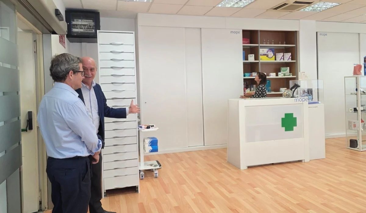 Visita de Cristóbal Cuevas Giménez